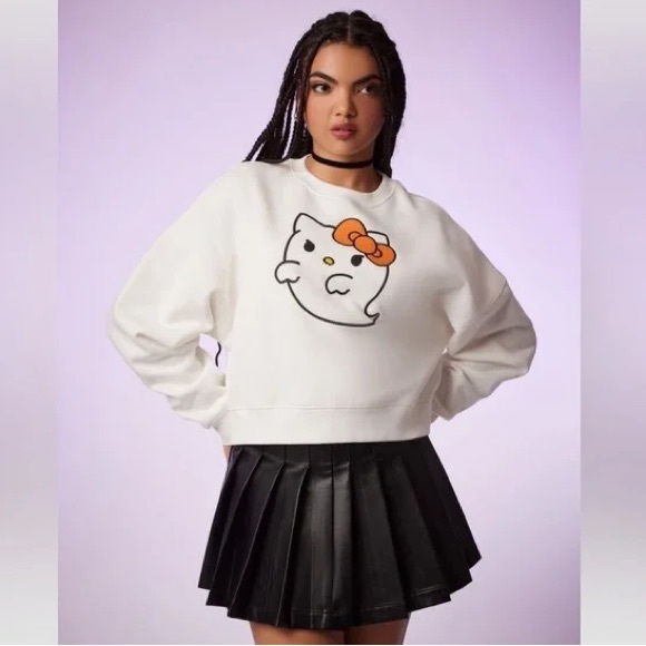 Hello Kitty x Forever 21 Boo Sweatshirt - Picture 2 of 3